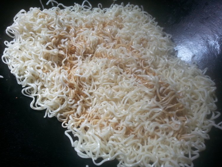 生菜瘦肉鸡蛋面步骤8