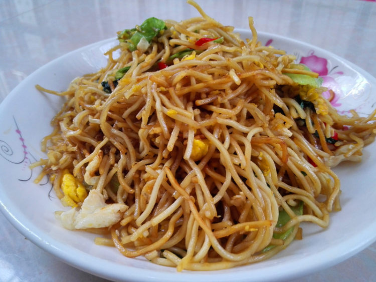 鸡蛋炒粗面步骤8
