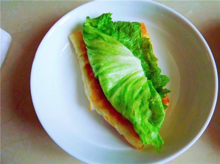 中式虾饼三明治步骤6