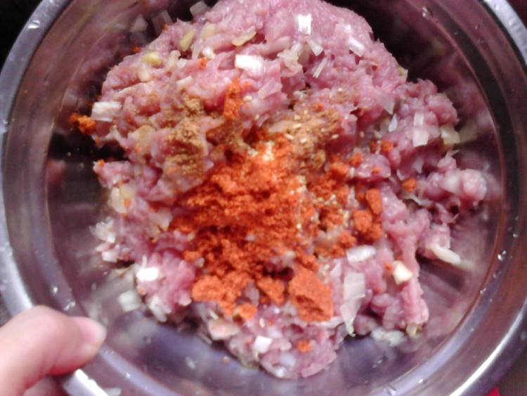 照烧猪肉汉堡步骤3