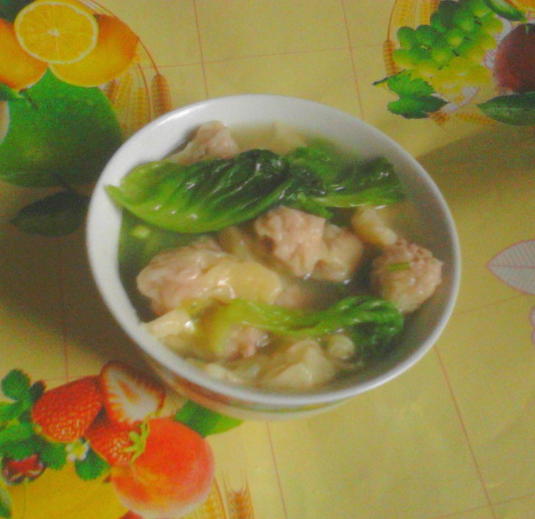 青菜云吞步骤6
