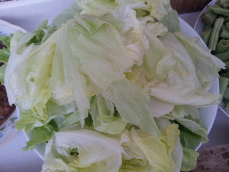生菜烩丸子步骤2