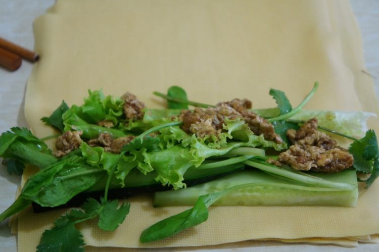 蔬菜豆腐卷步骤8