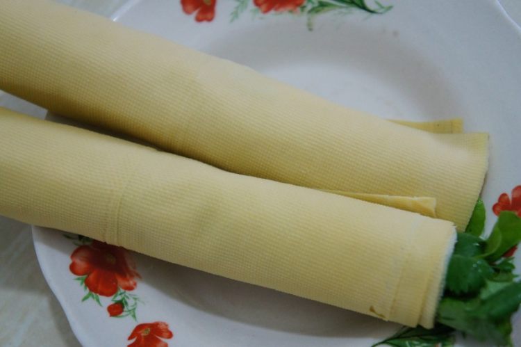 蔬菜豆腐卷步骤9