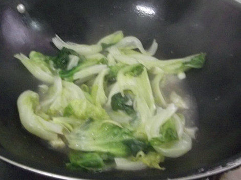 肉末拌生菜步骤5