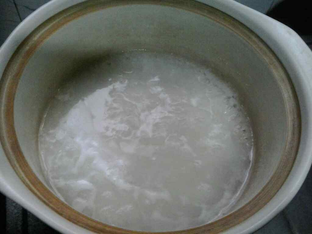 生菜猪肉粥步骤3