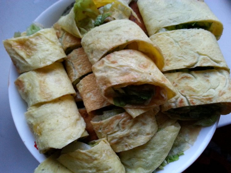 生菜鸡蛋卷步骤14