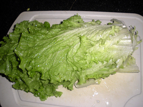 生菜揪面片汤步骤3
