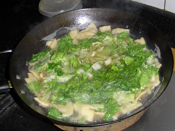 生菜揪面片汤步骤15