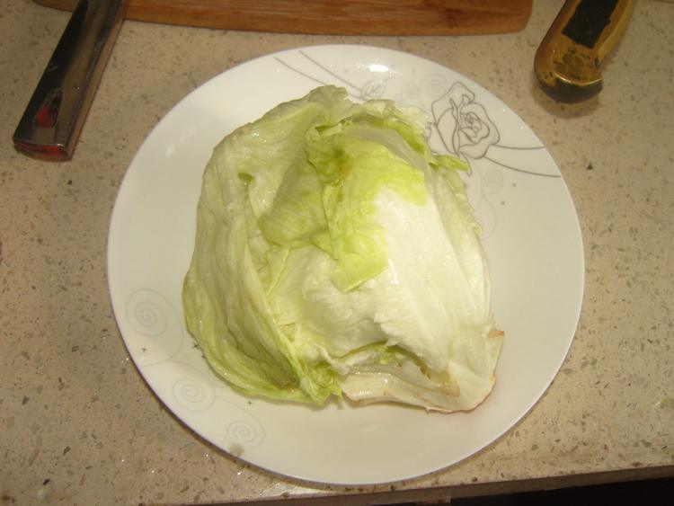 耗油生菜步骤1