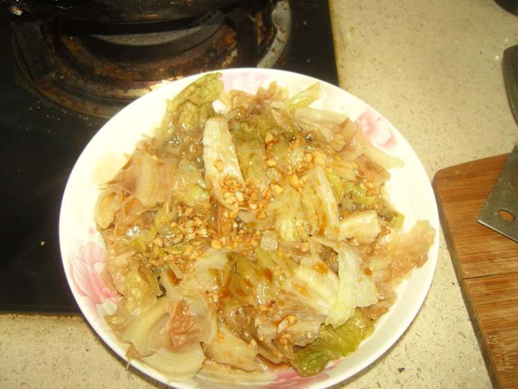 耗油生菜步骤7