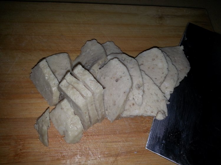 生菜肉饼汤步骤2