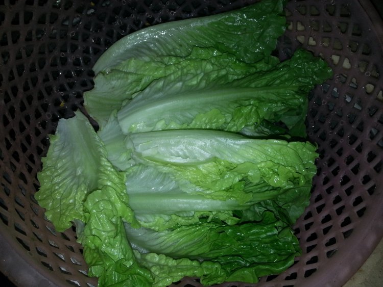生菜肉饼汤步骤1