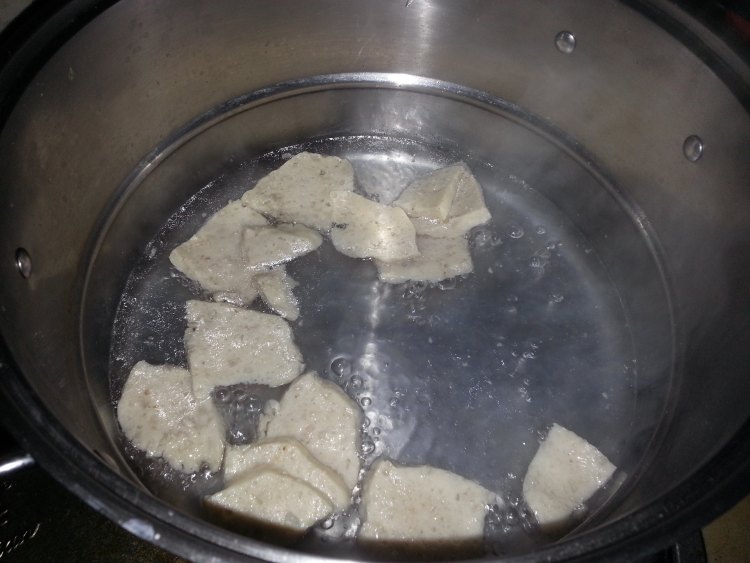 生菜肉饼汤步骤4