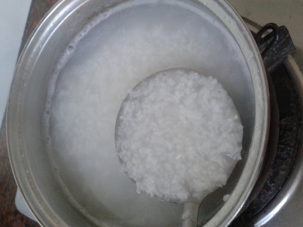 生菜瘦肉粥步骤3