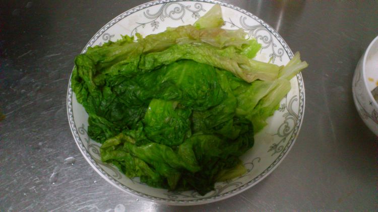 酱香生菜步骤4