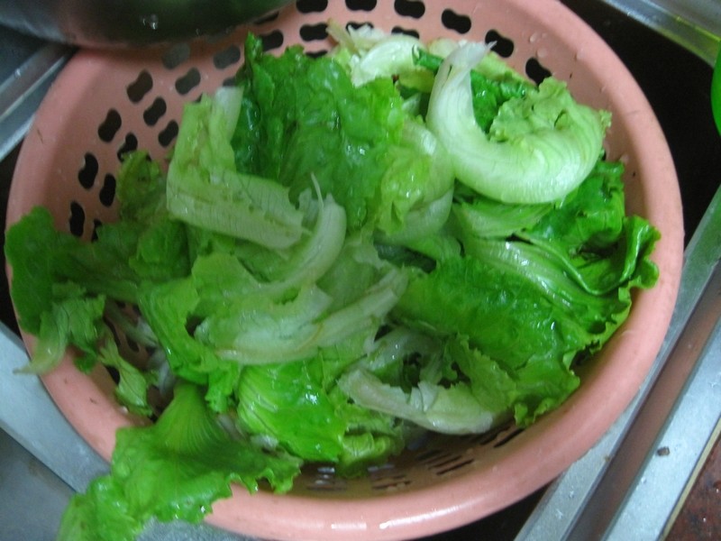 蚝油淋汁生菜步骤1