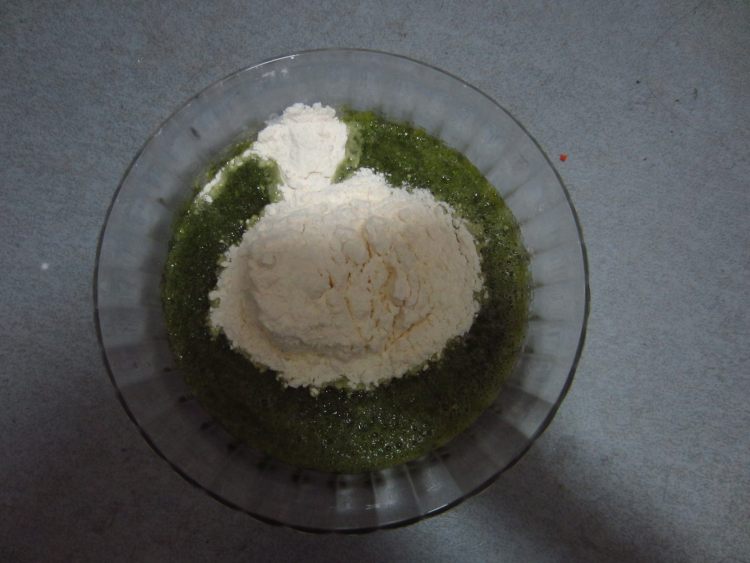 生菜煎饼步骤5