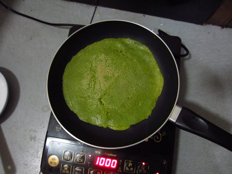 生菜煎饼步骤9