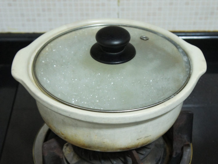 蔬菜肉丝粥步骤5