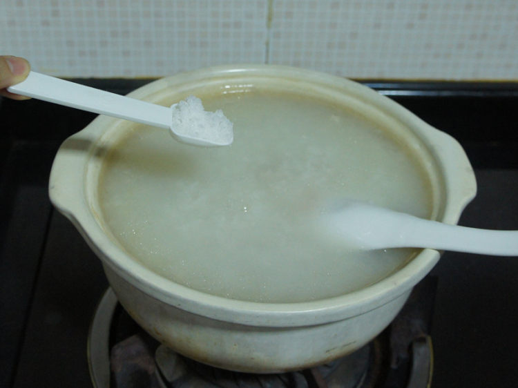 蔬菜肉丝粥步骤8