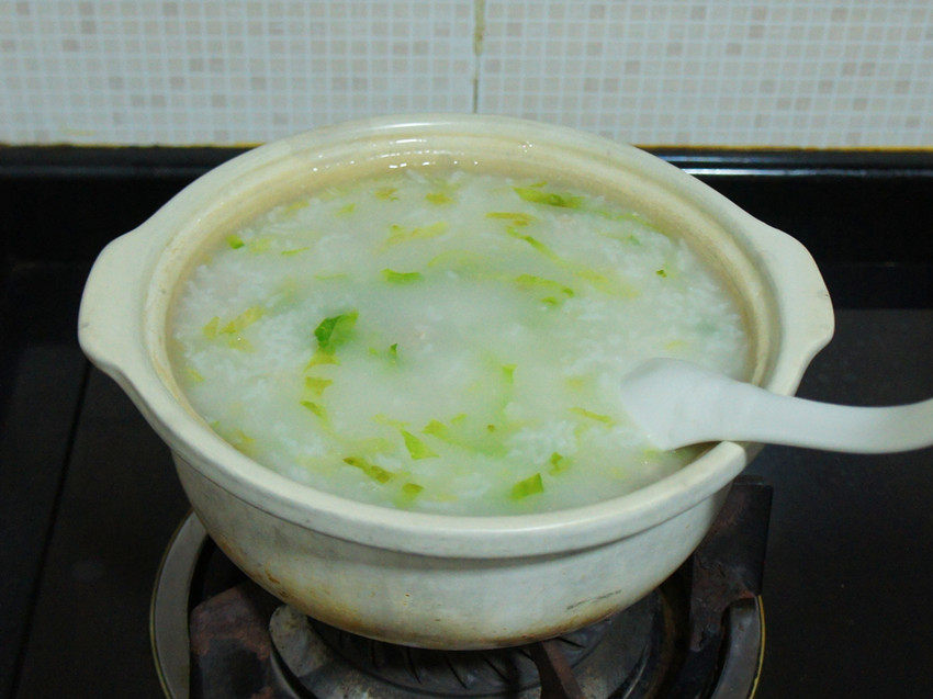 蔬菜肉丝粥步骤10