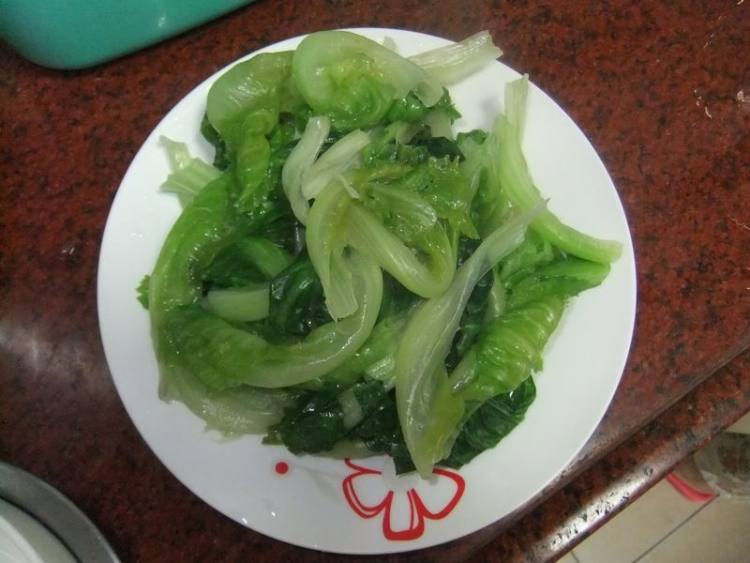 豆鼓生菜步骤4