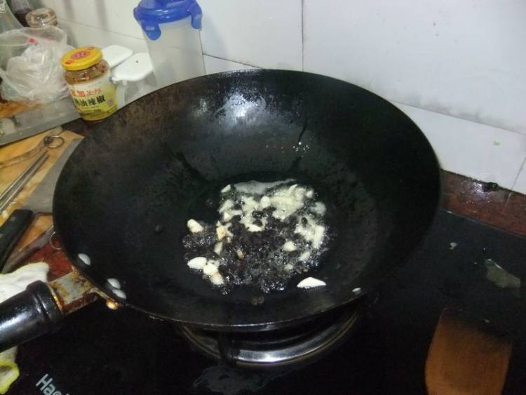 豆鼓生菜步骤6
