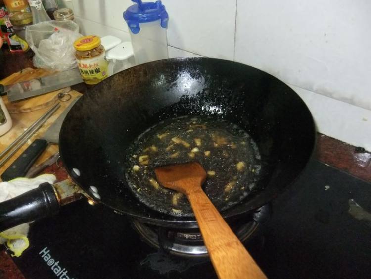 豆鼓生菜步骤8