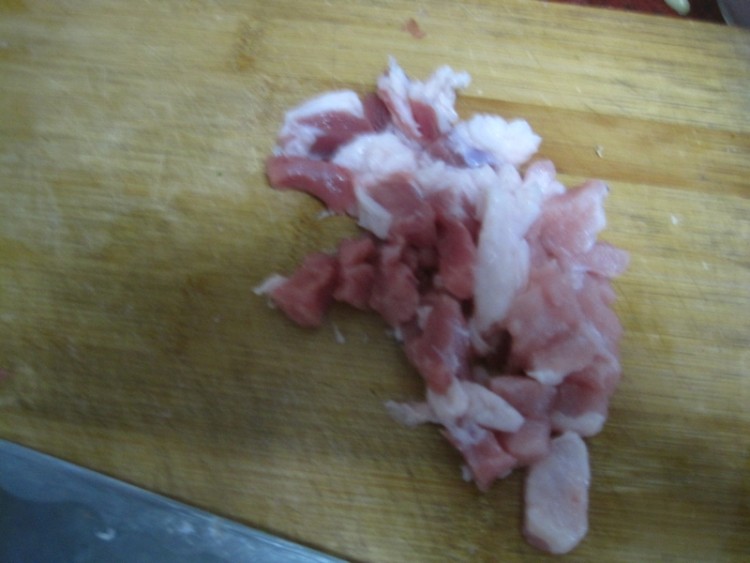 肉片生菜步骤2