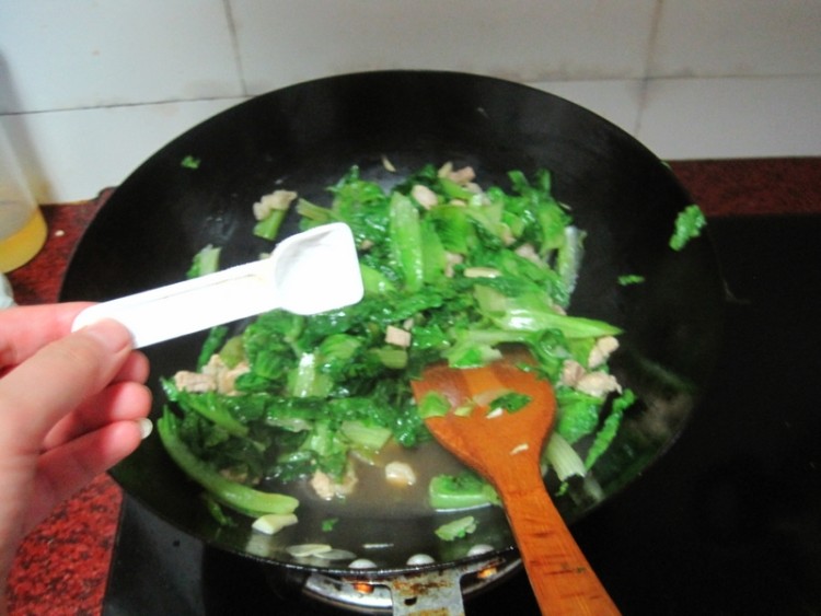 肉片生菜步骤8