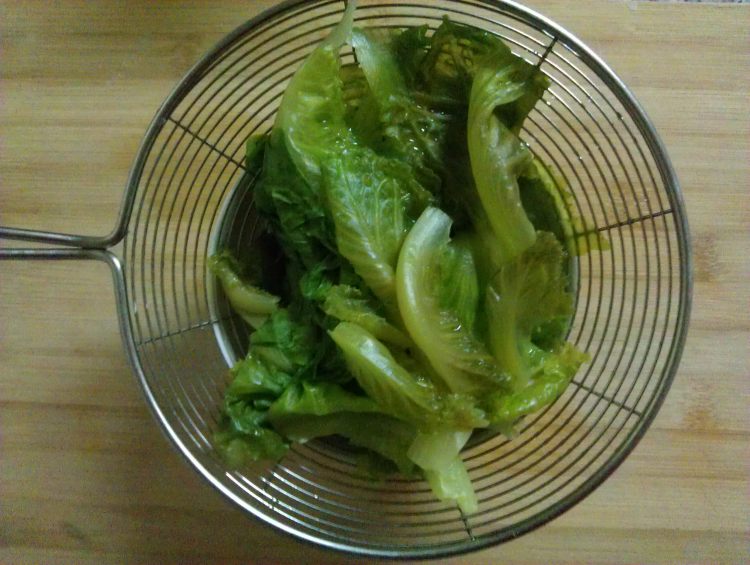 蒜香红绿菜步骤4