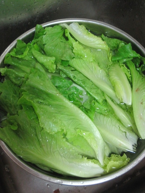 肉松生菜步骤1