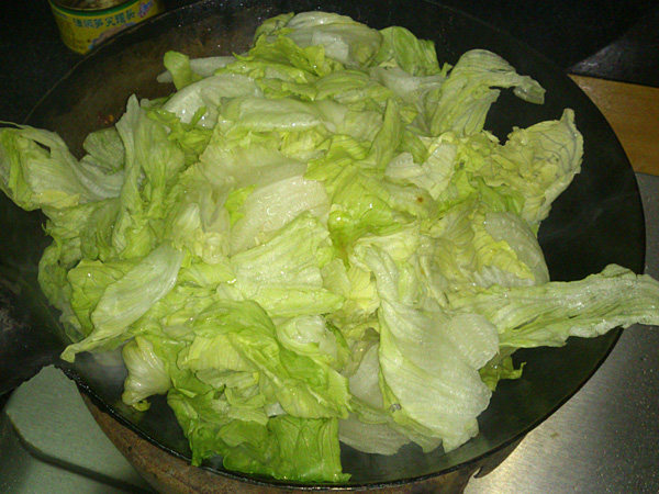 生菜烩素鱼步骤11