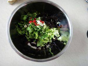 生菜拌木耳步骤5