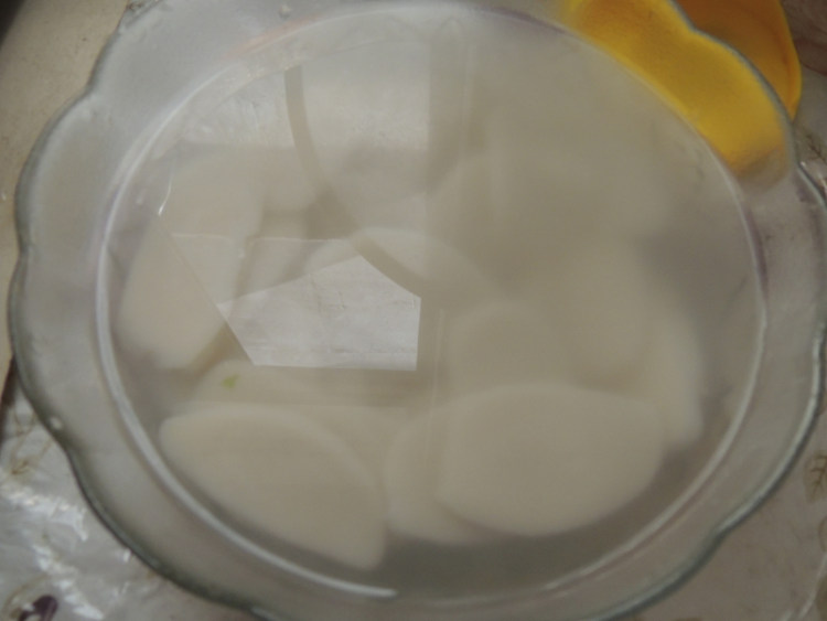 蚝油生菜炒年糕步骤6