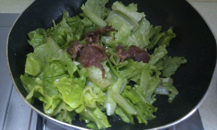 生菜牛肉步骤4
