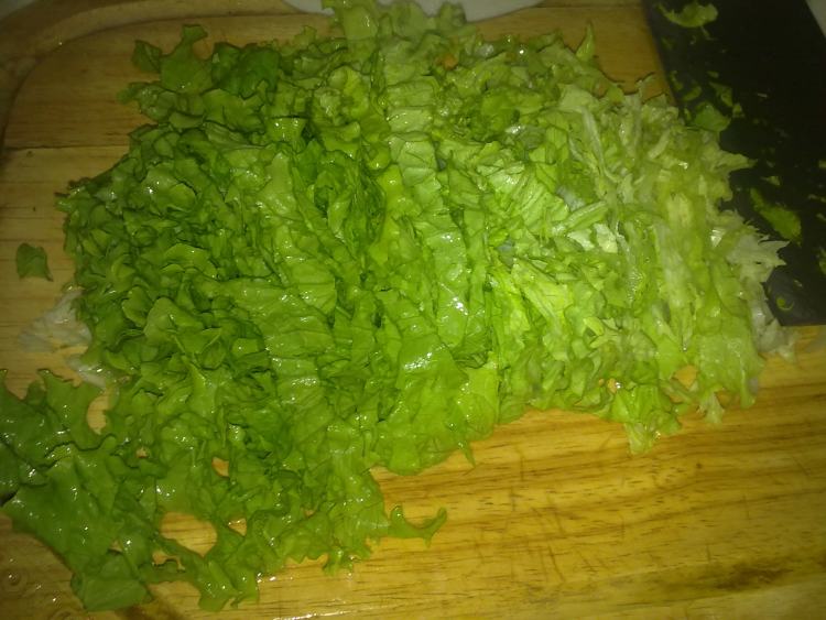 金针菇拌生菜丝步骤4