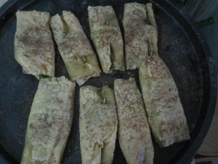 千张生菜卷步骤11