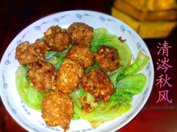 蚝油土豆肉丸子步骤10