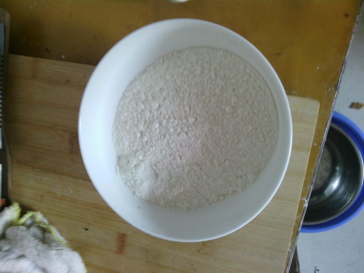 芝麻卷饼步骤1