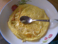 生菜鸡蛋卷火腿肠步骤5