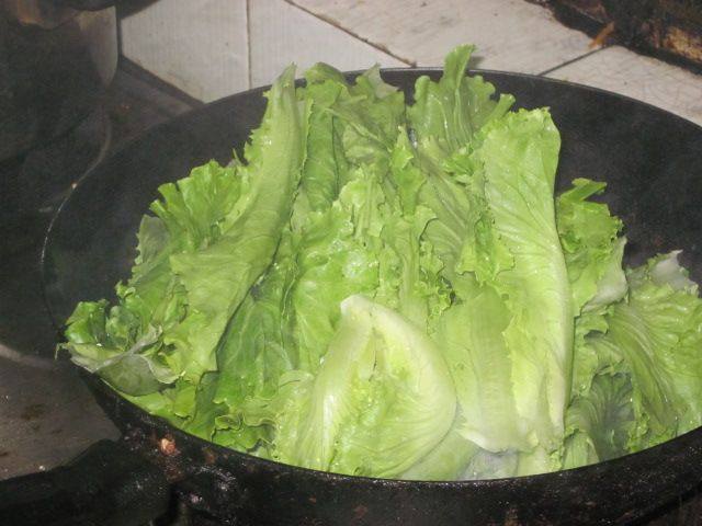 香菇生菜步骤5
