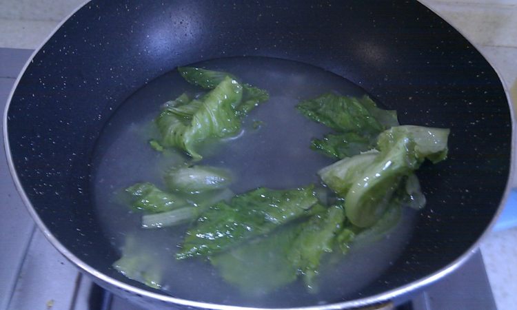 生菜混沌面步骤4