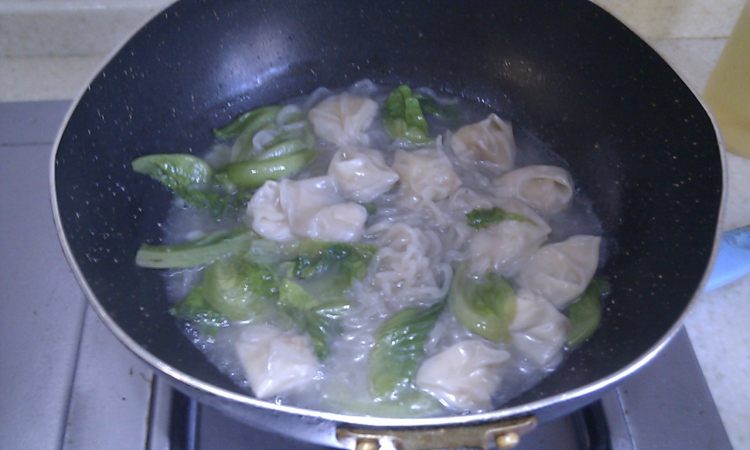 生菜混沌面步骤7