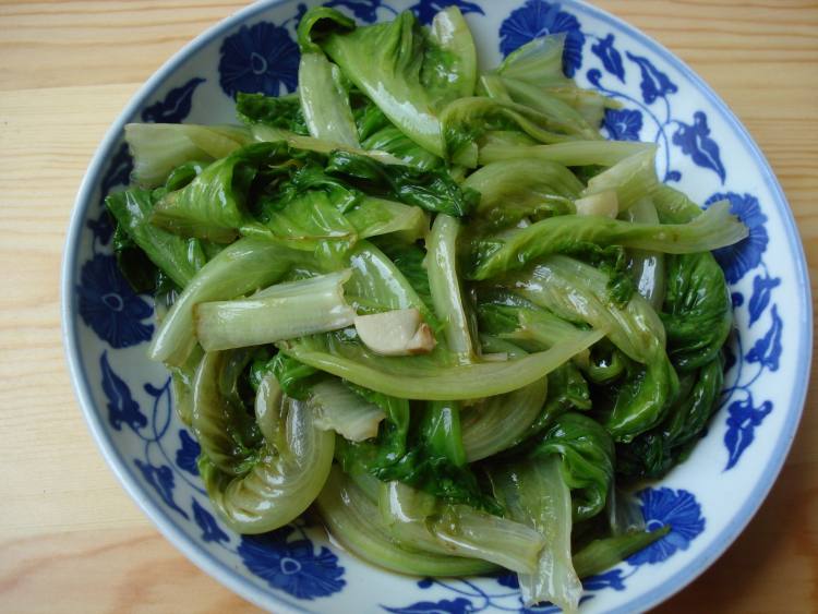 蚝油翡翠生菜步骤7