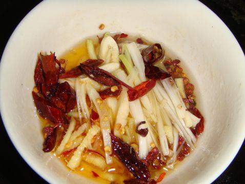 炝生菜步骤7