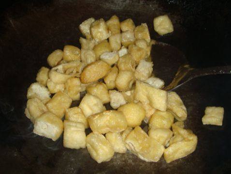 豆腐泡生菜汤步骤3