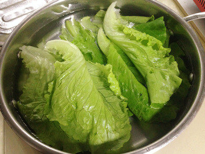 鲜嫩可口的蚝油炒生菜步骤4
