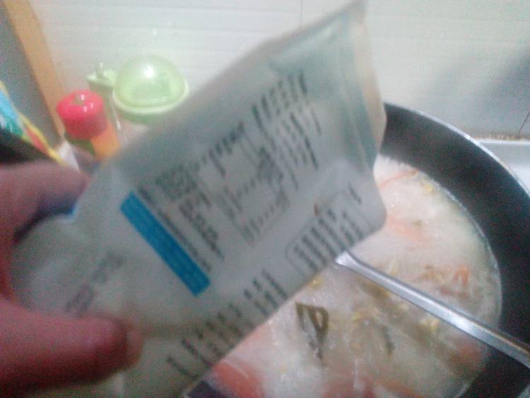 西红柿鸡蛋米粉步骤8